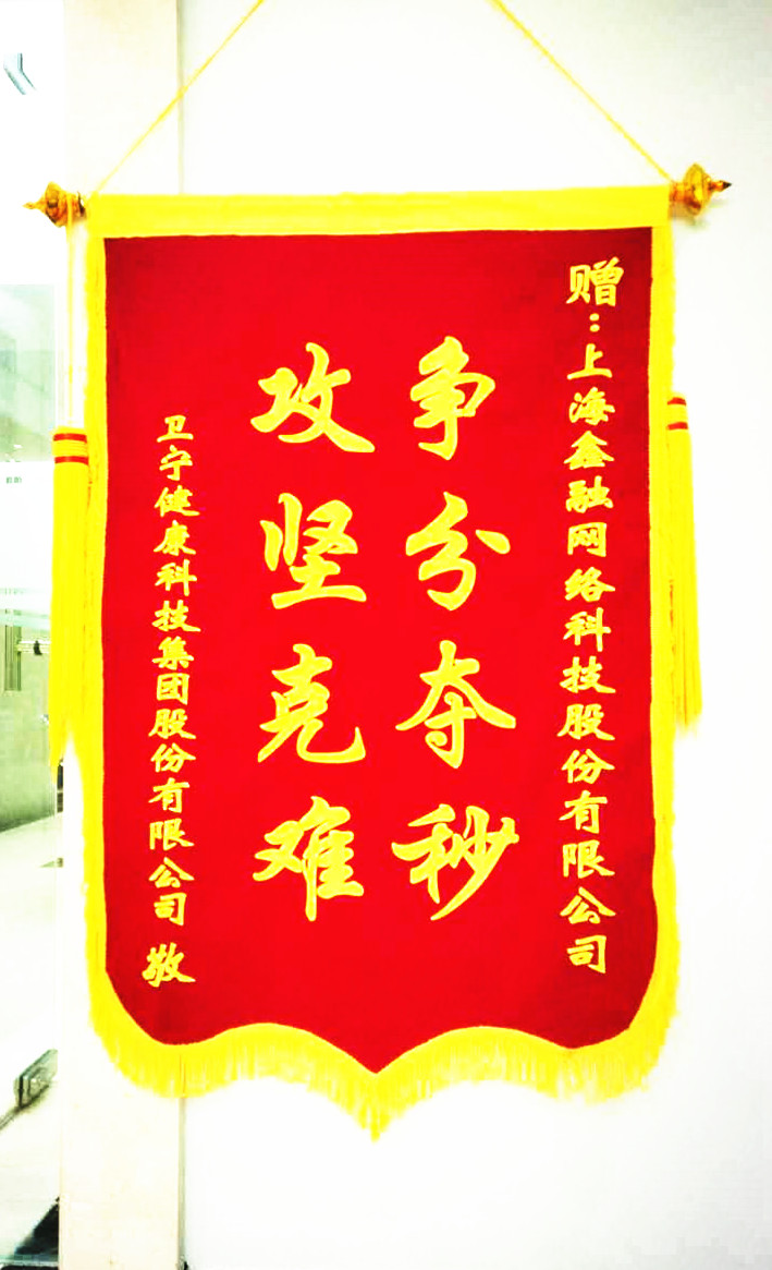 熱烈慶祝鑫融網絡再添錦旗