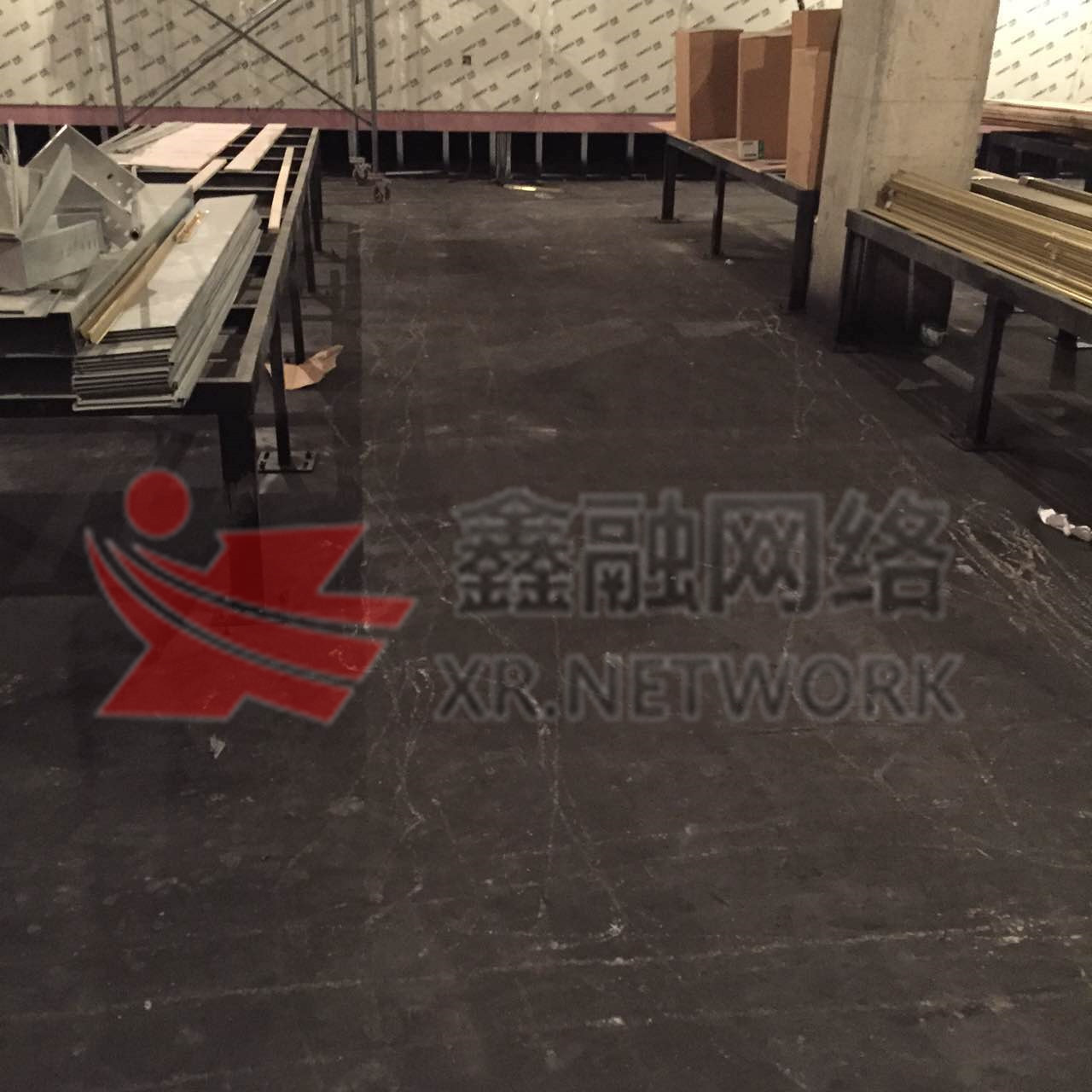鑫融網(wǎng)絡,弱電施工現(xiàn)場
