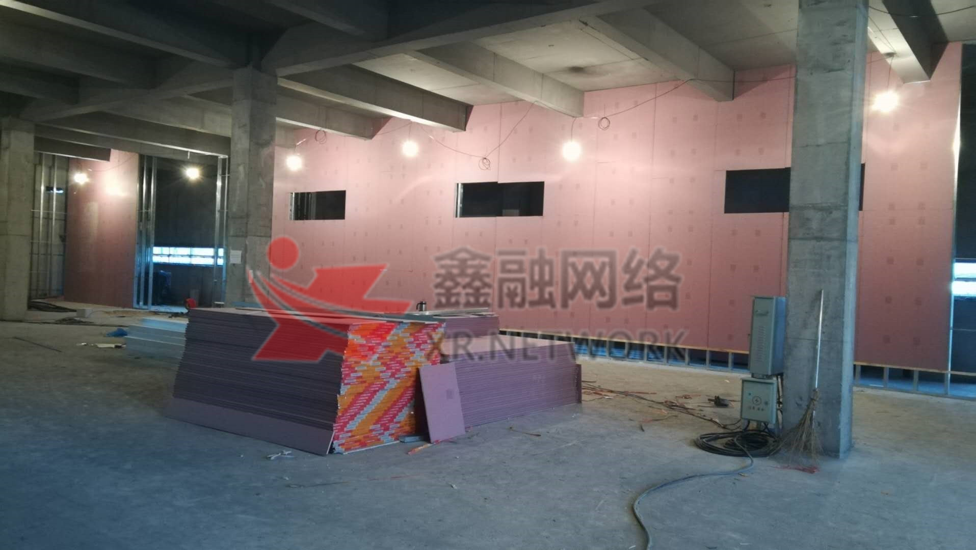 鑫融網(wǎng)絡,弱電施工現(xiàn)場